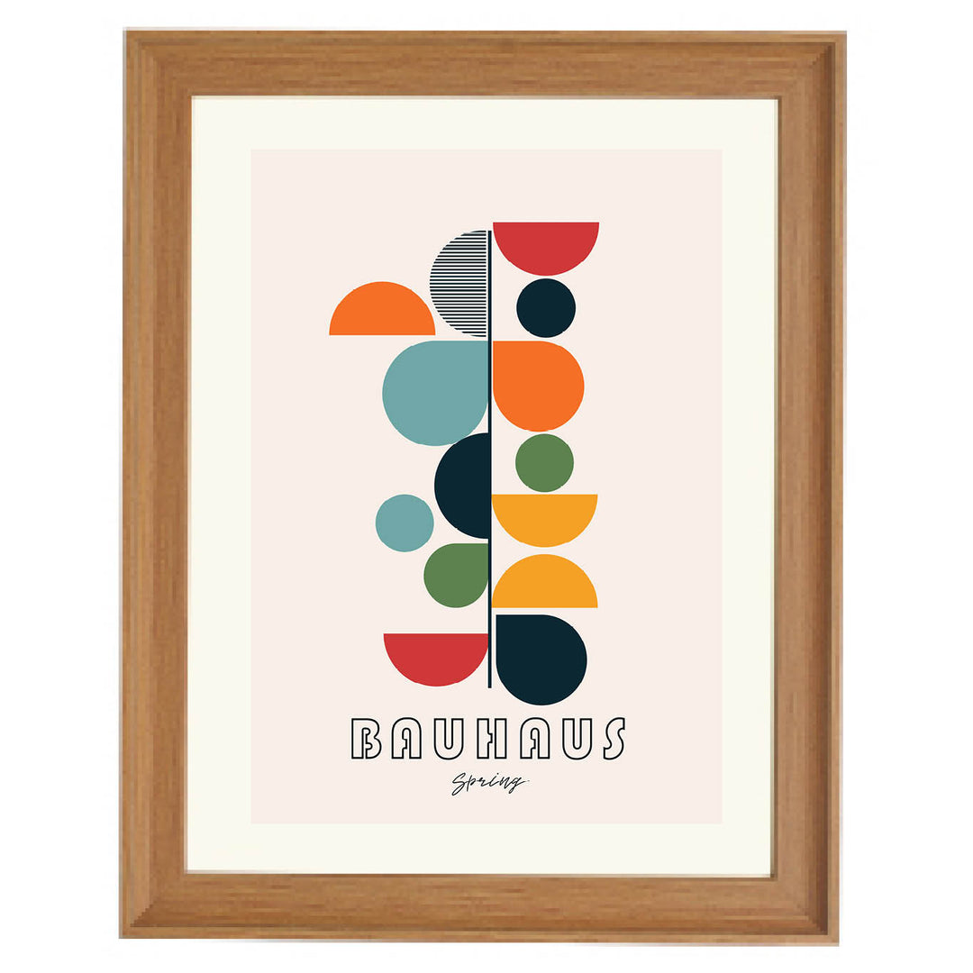 Bauhaus Spring Art Print