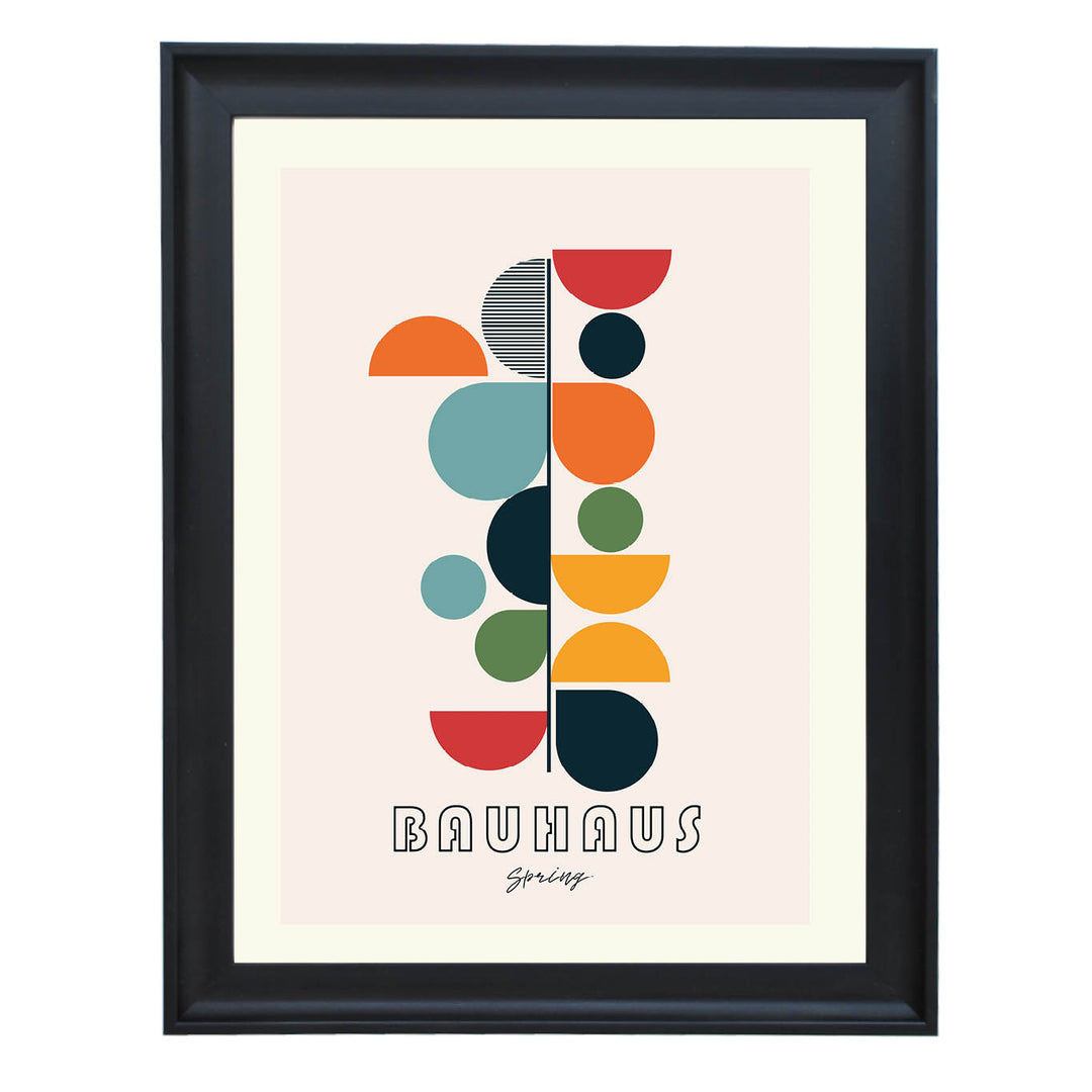 Bauhaus Spring Art Print