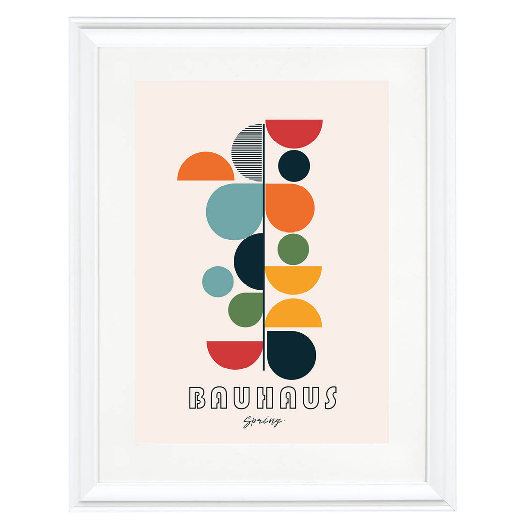 Bauhaus Spring Art Print