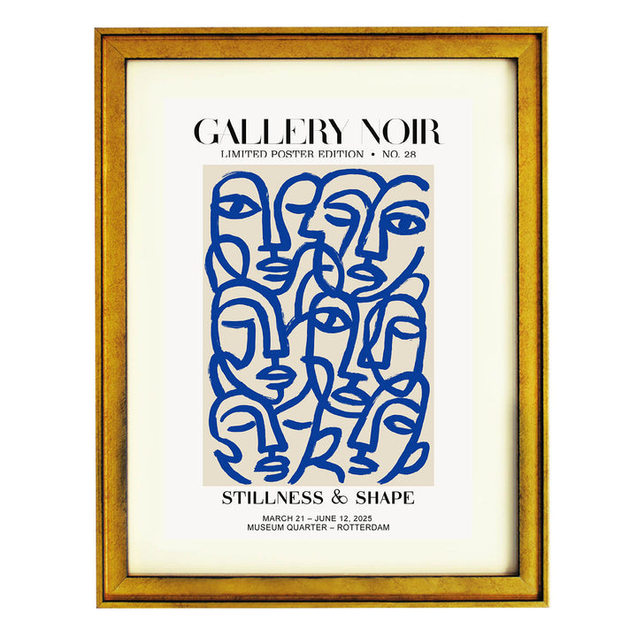 eclectic interiors, contemporary art lovers, or statement walls.