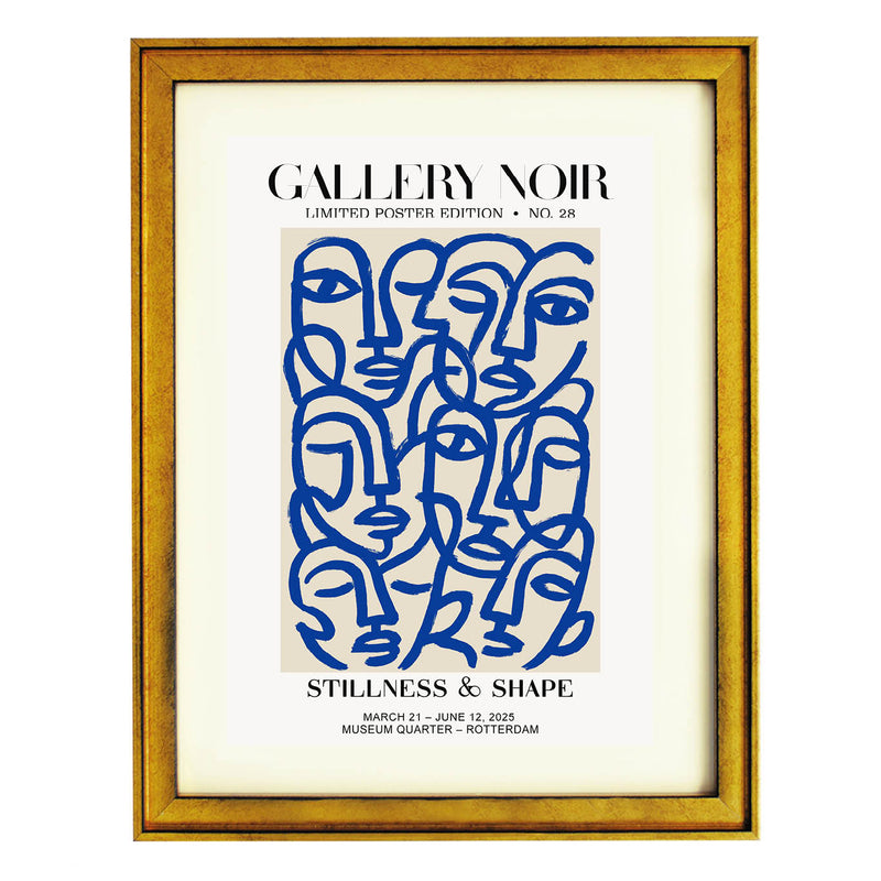 eclectic interiors, contemporary art lovers, or statement walls.
