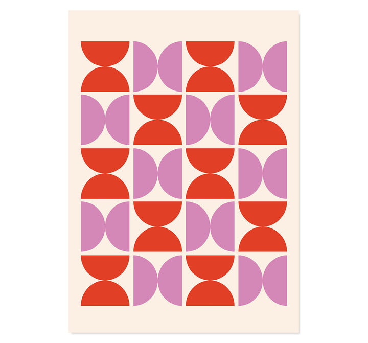Retro Rhythm Art Print