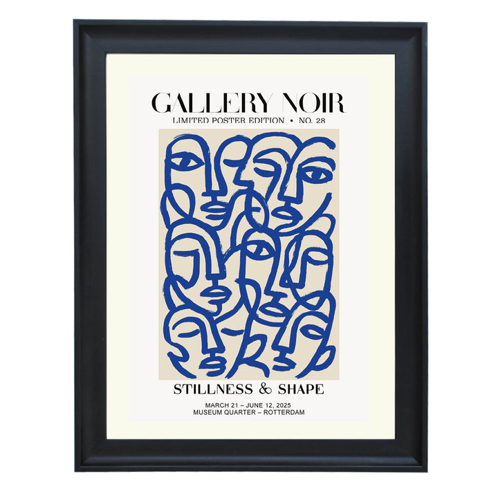 eclectic interiors, contemporary art lovers, or statement walls.
