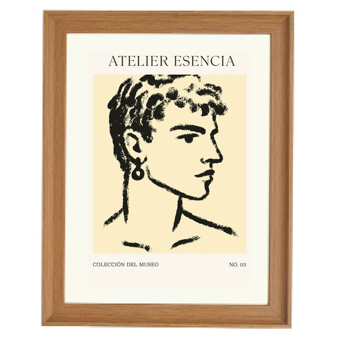 androgynous styling, studio walls, or quiet corner vignettes, eclectic interiors, contemporary art lovers, or statement walls.