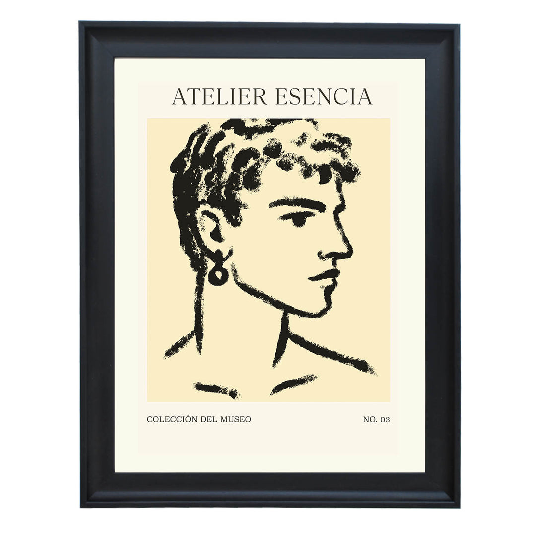 androgynous styling, studio walls, or quiet corner vignettes, eclectic interiors, contemporary art lovers, or statement walls.