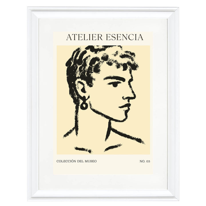 androgynous styling, studio walls, or quiet corner vignettes, eclectic interiors, contemporary art lovers, or statement walls.