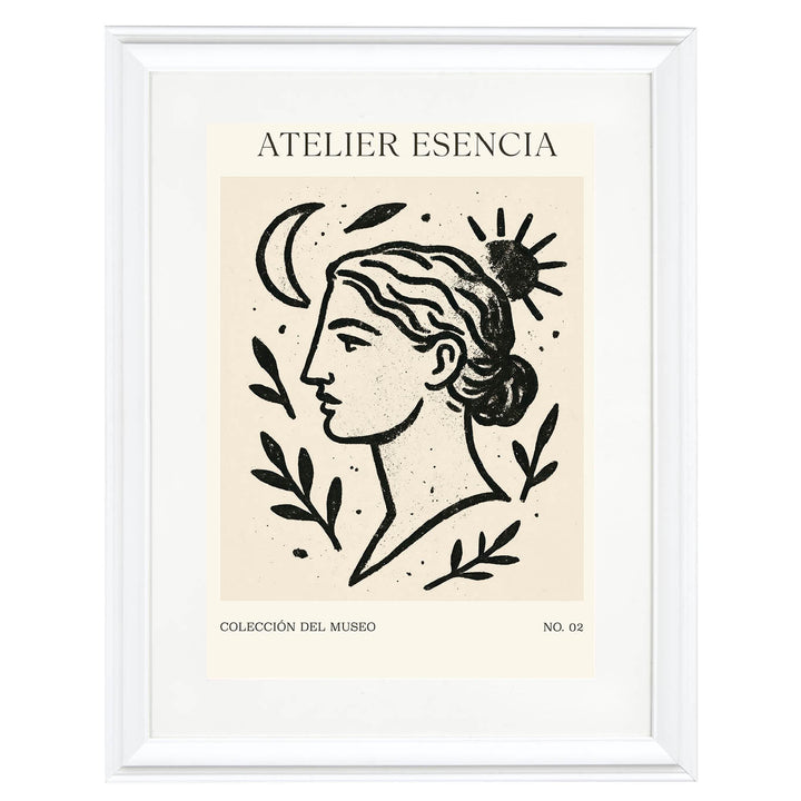 eclectic interiors, contemporary art lovers, or statement walls.