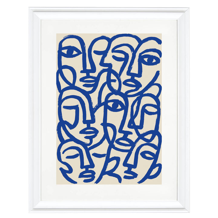eclectic interiors, contemporary art lovers, or statement walls.