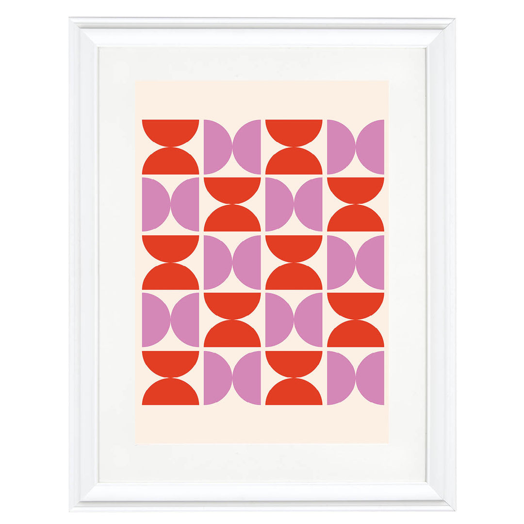 Retro Rhythm Art Print