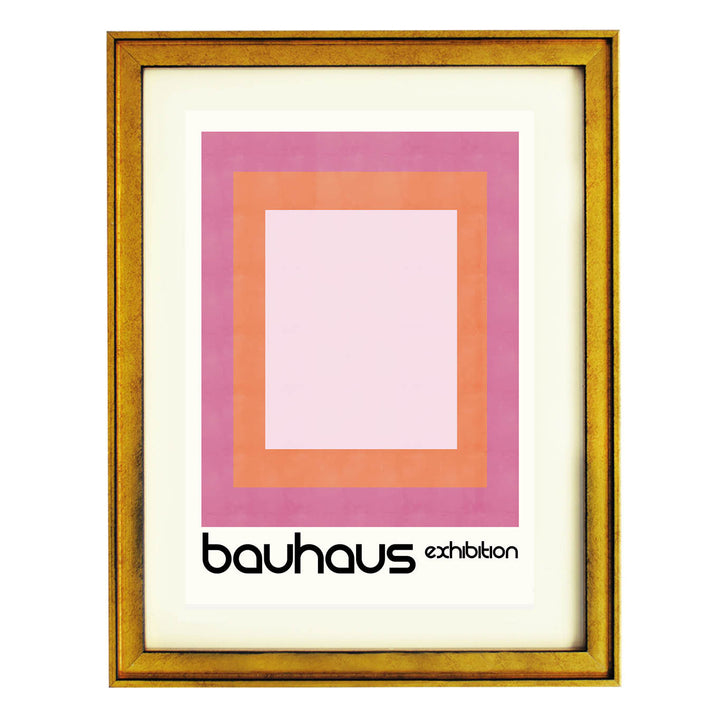 Sunset Spectrum Bauhaus Art Print
