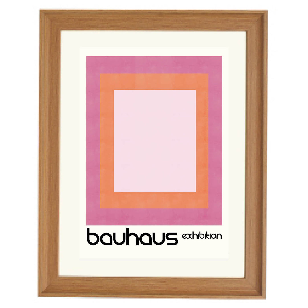 Sunset Spectrum Bauhaus Art Print