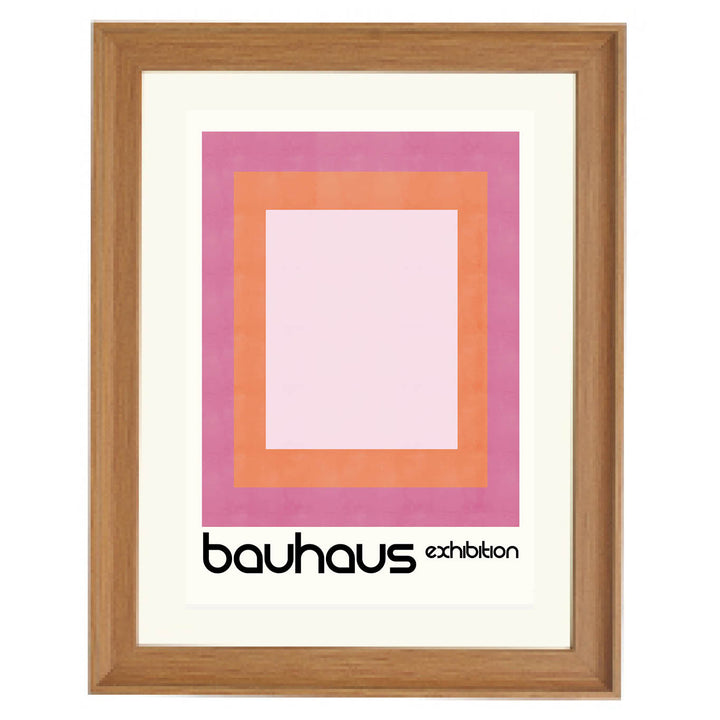 Sunset Spectrum Bauhaus Art Print