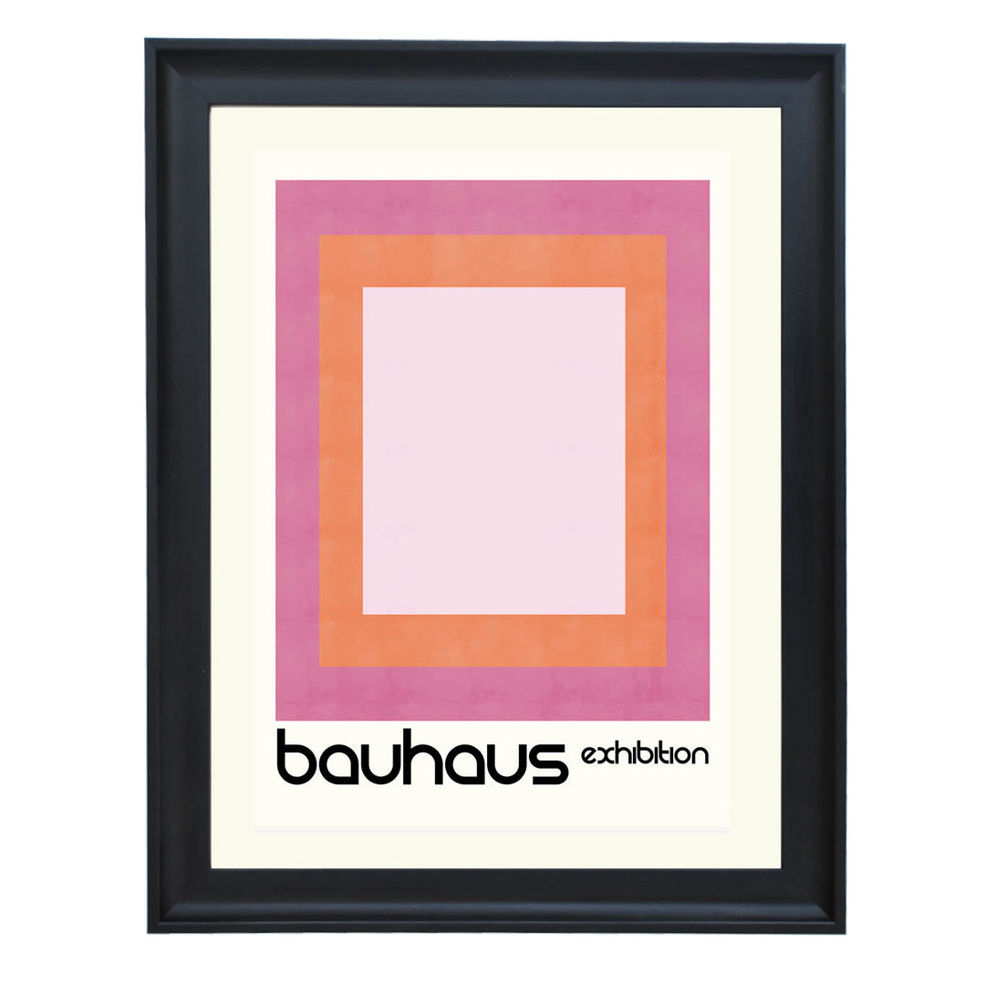 Sunset Spectrum Bauhaus Art Print