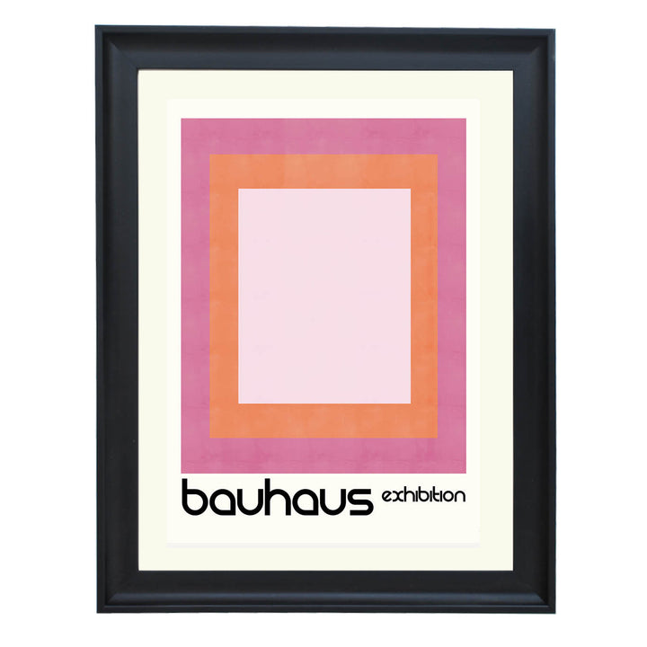 Sunset Spectrum Bauhaus Art Print