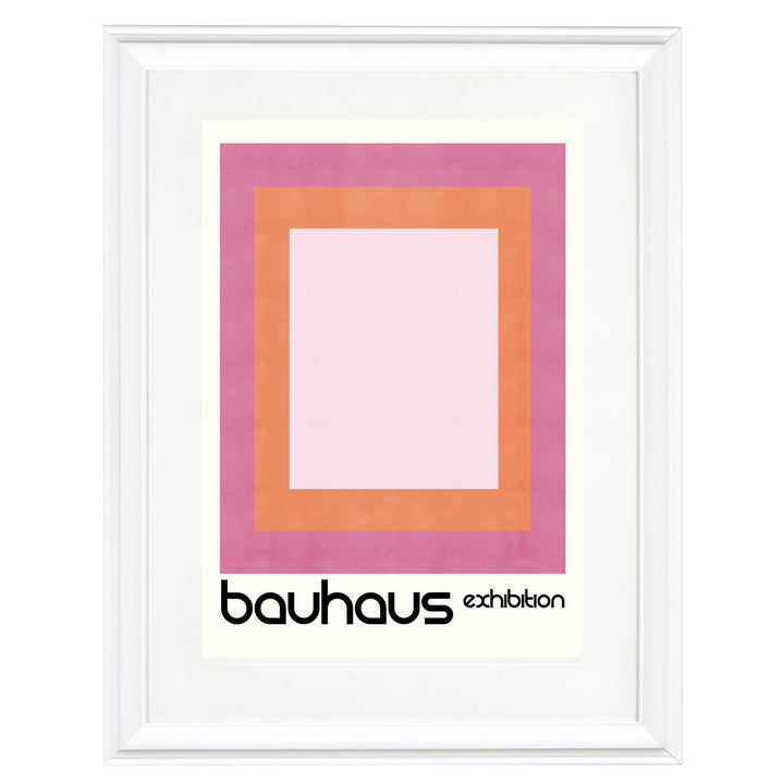 Sunset Spectrum Bauhaus Art Print