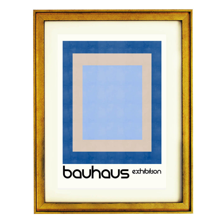 Bauhaus Blues Art Print