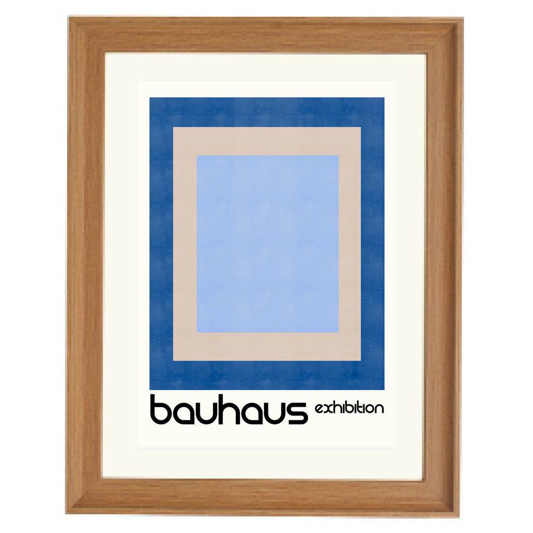 Bauhaus Blues Art Print
