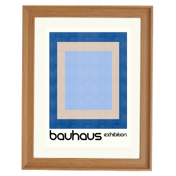 Bauhaus Blues Art Print