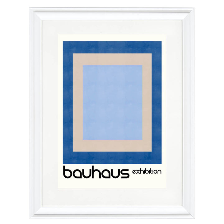 Bauhaus Blues Art Print