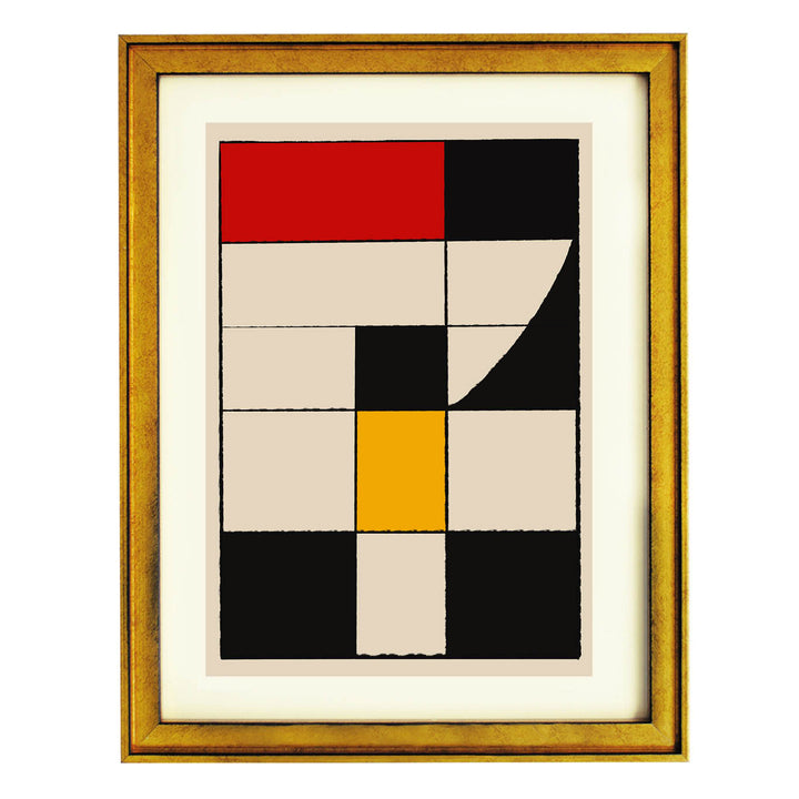 Grid Study No. 1 Art Print