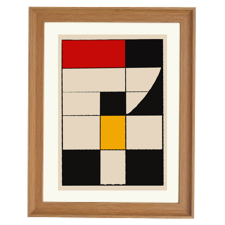 Grid Study No. 1 Art Print