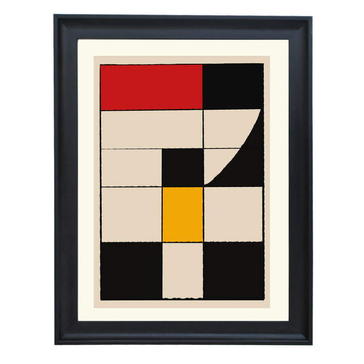 Grid Study No. 1 Art Print