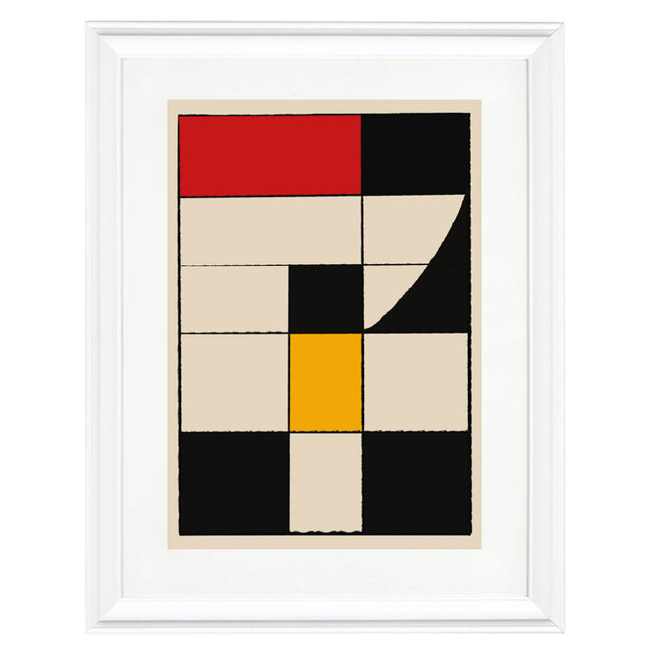 Grid Study No. 1 Art Print