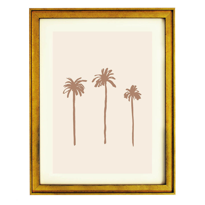 Palm Trio Art Print