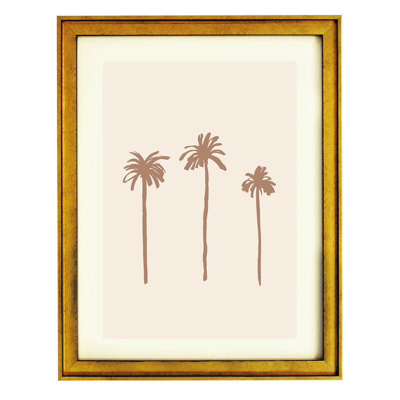 Palm Trio Art Print