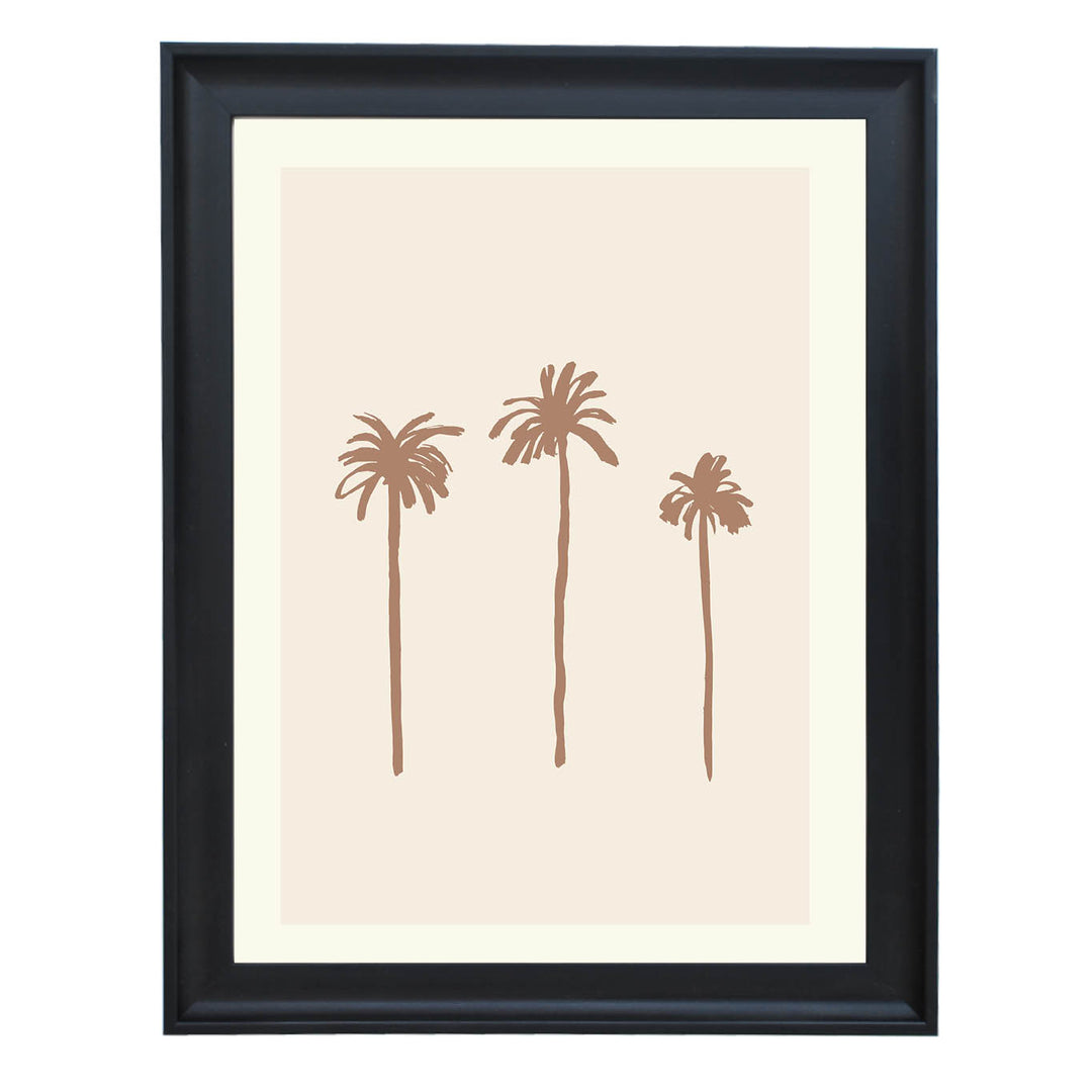 Palm Trio Art Print