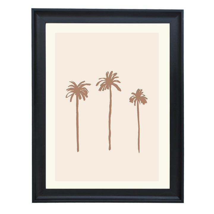 Palm Trio Art Print