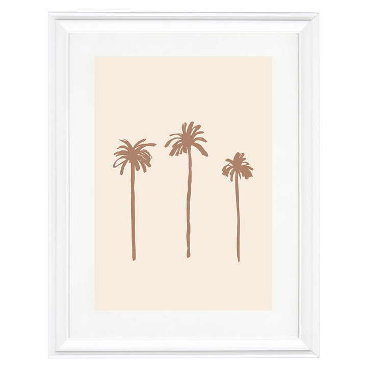 Palm Trio Art Print