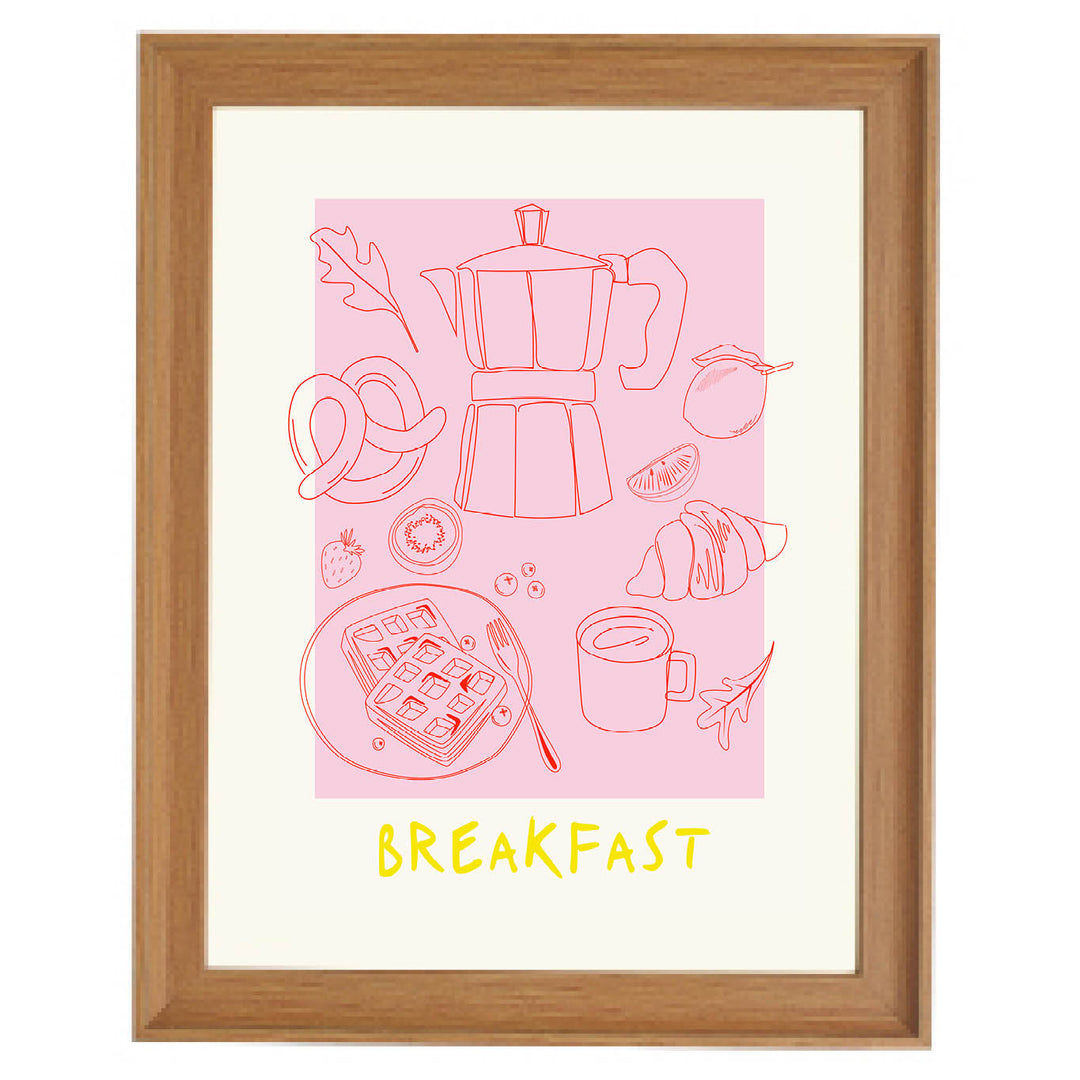 Morning Delights Art Print