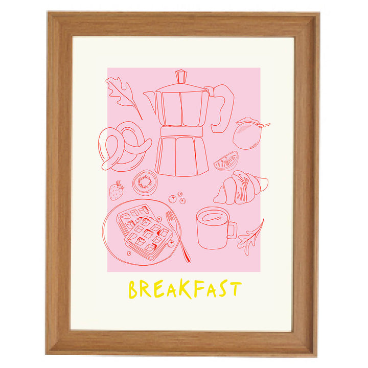 Morning Delights Art Print