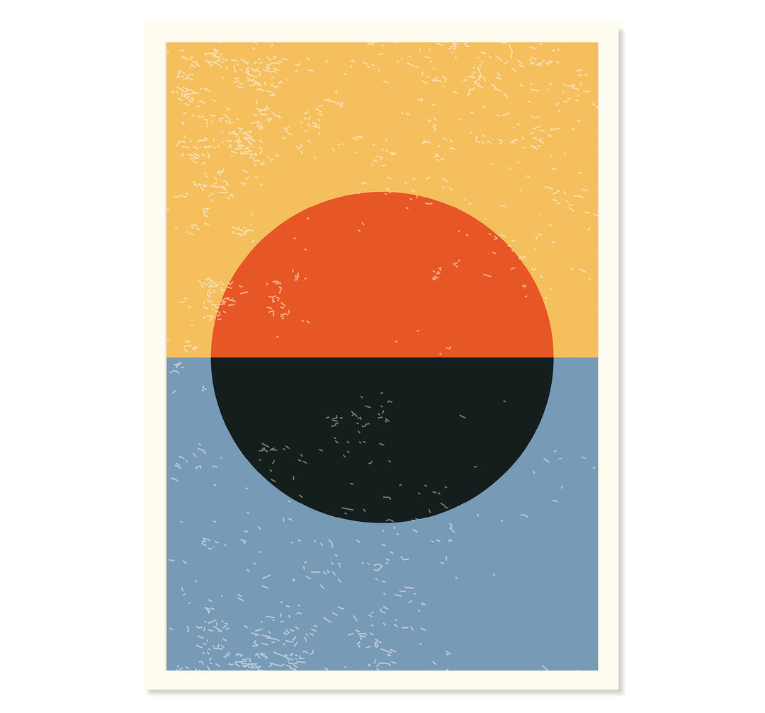 Sunrise and Sunset Art Print