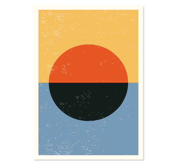 Sunrise and Sunset Art Print