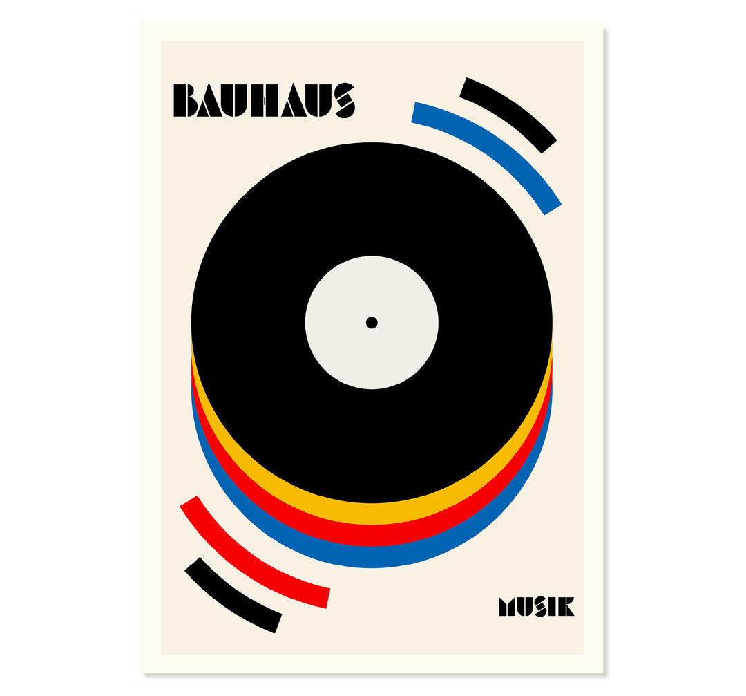 The Bauhaus Record Art Print