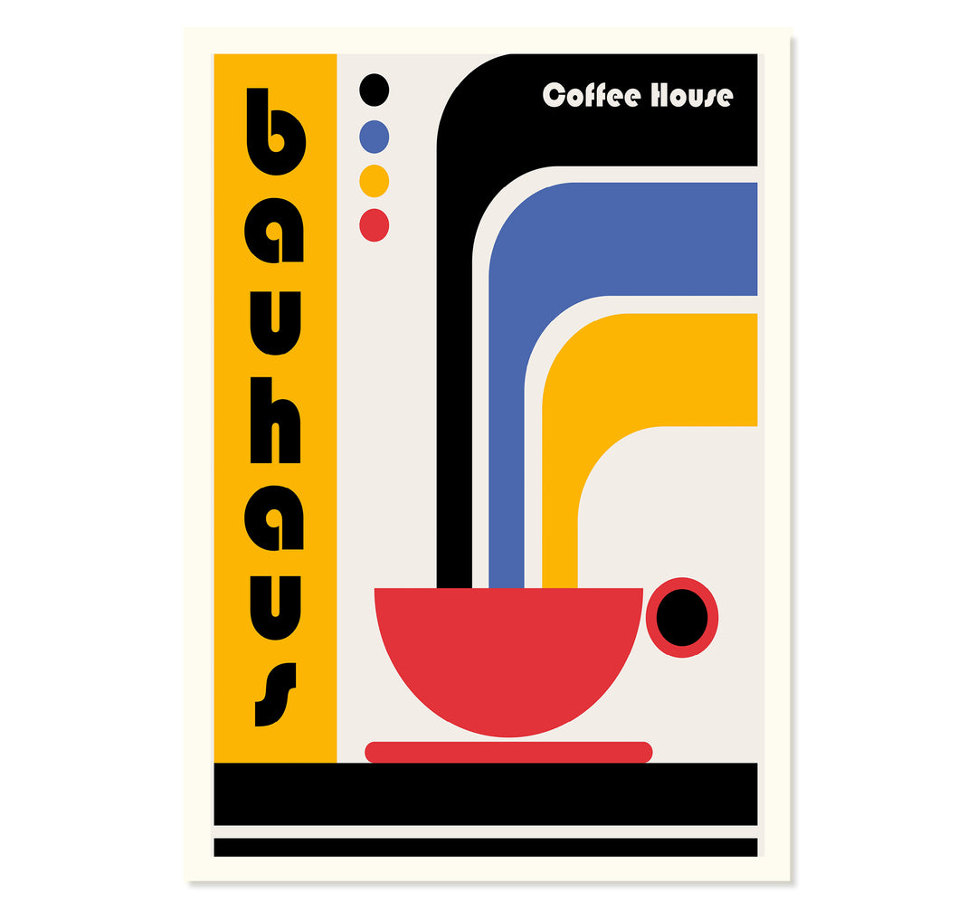 The Bauhaus Coffee House Art Print