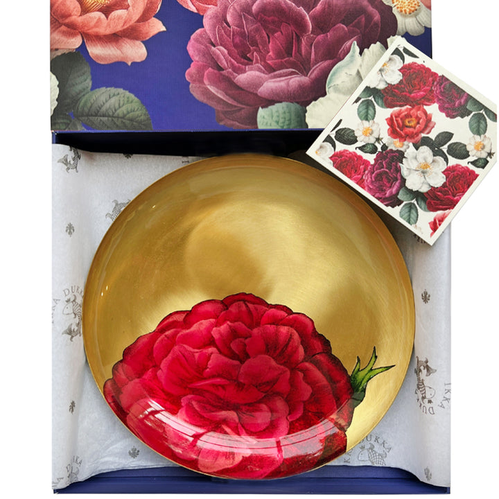 The Rose Brass Platter