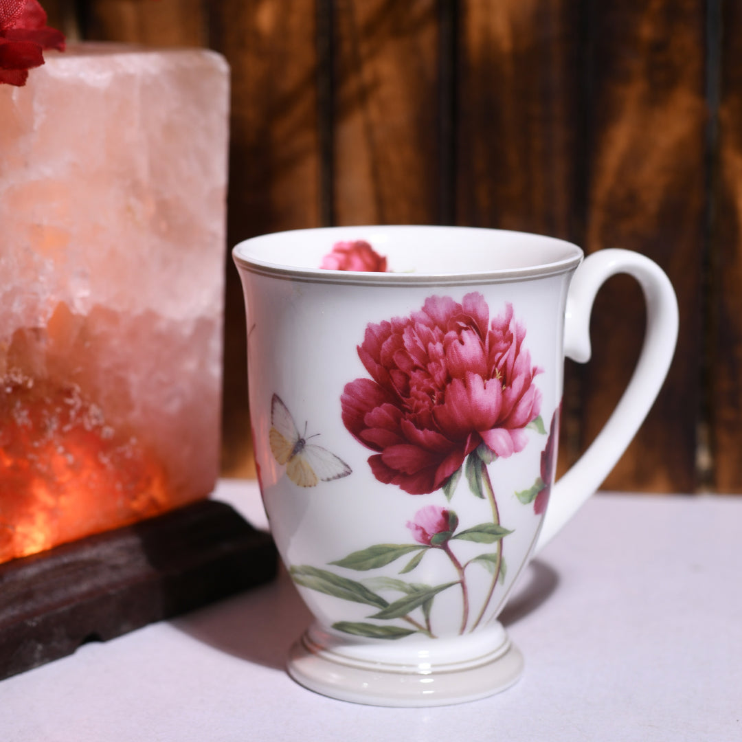 RED PEONY - MUGS