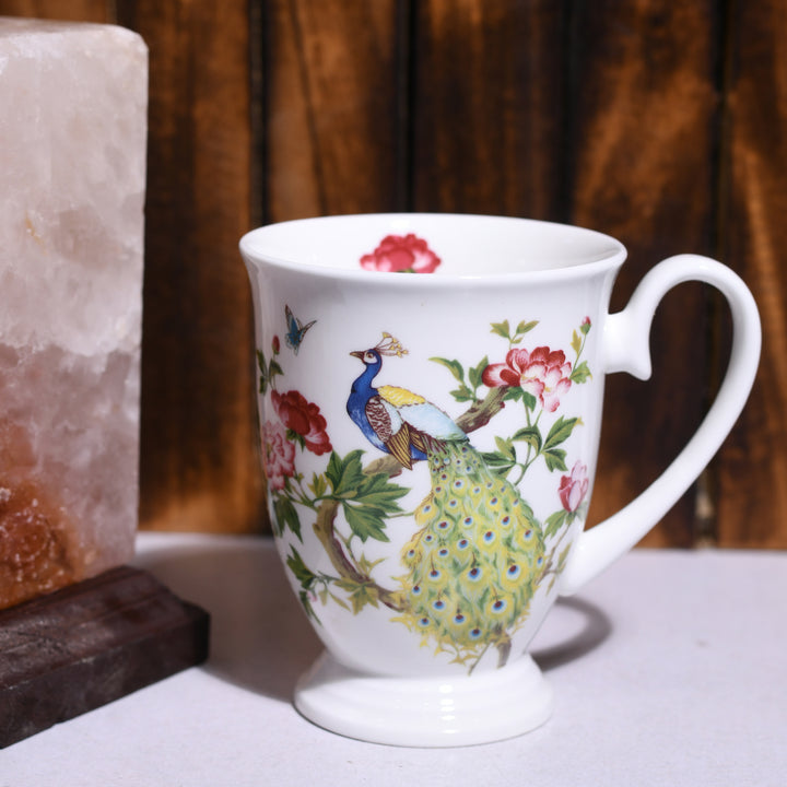 PEACOCK CLEAR - MUGS