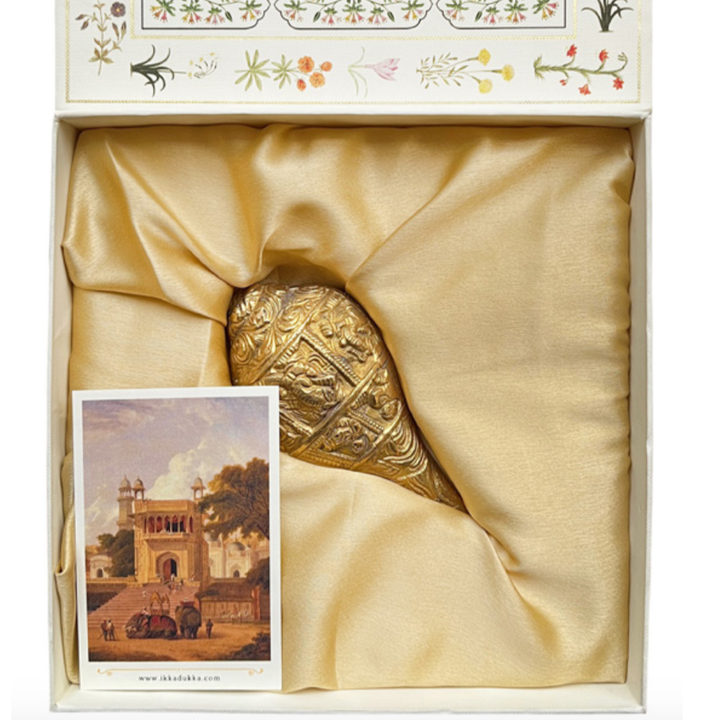 Brass Conch Shell Gift Box