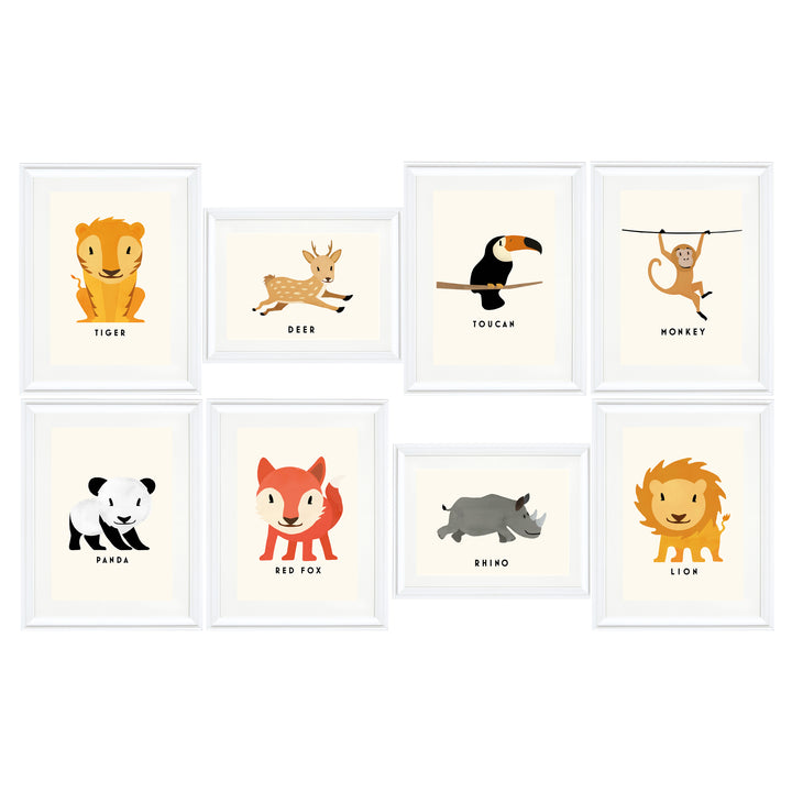 Kids Animal Collection by Erik Wintzell