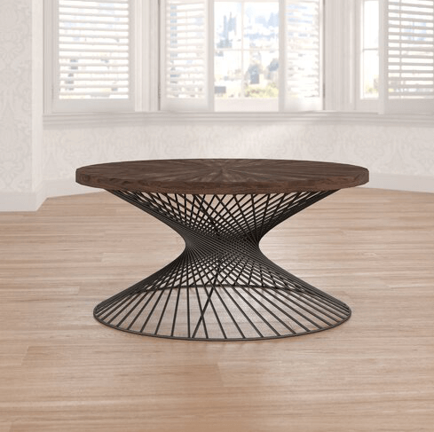 Spiral coffee table