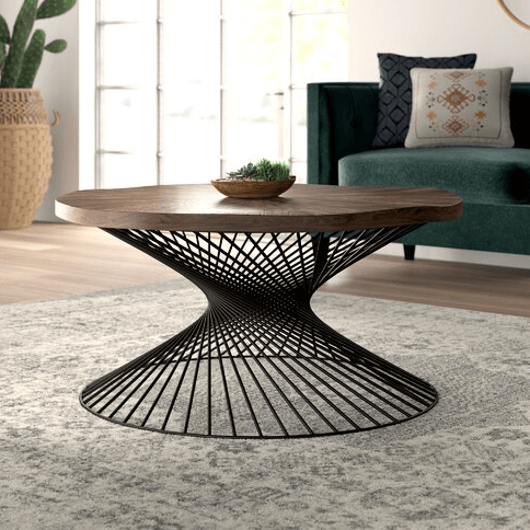 Spiral coffee table