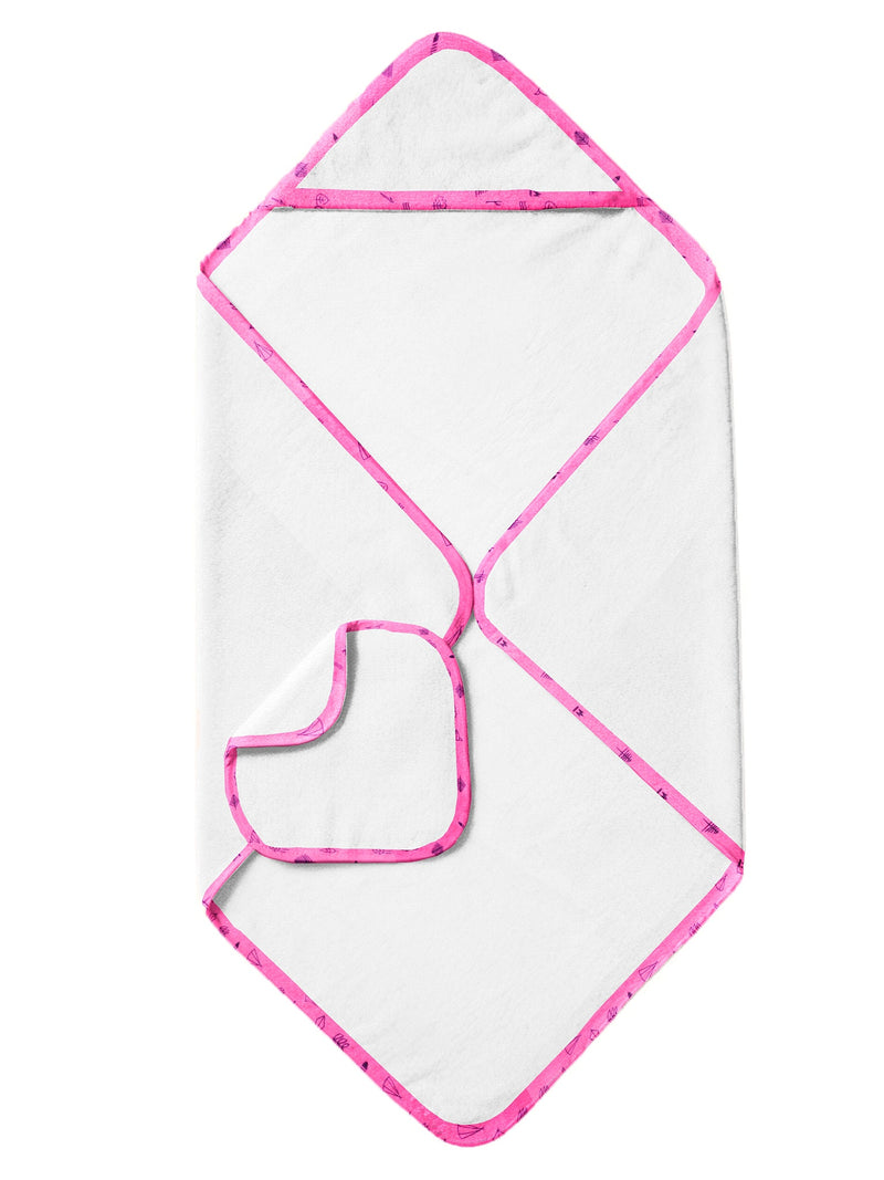 Organic Hooded Towel - Line