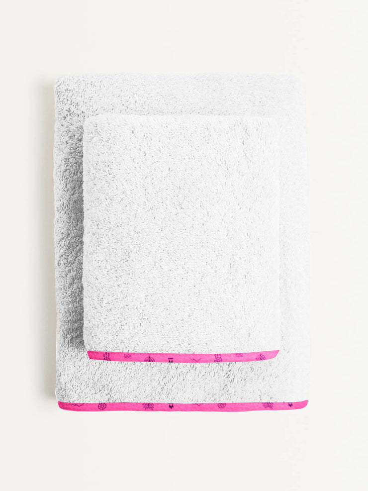 Organic Junior Towel - Lines