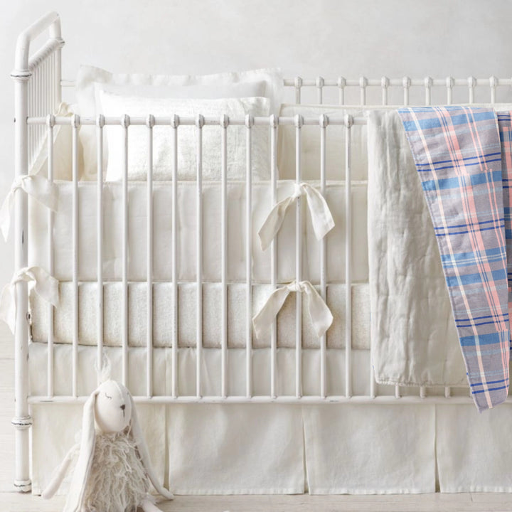 Organic Baby Quilt - Checks