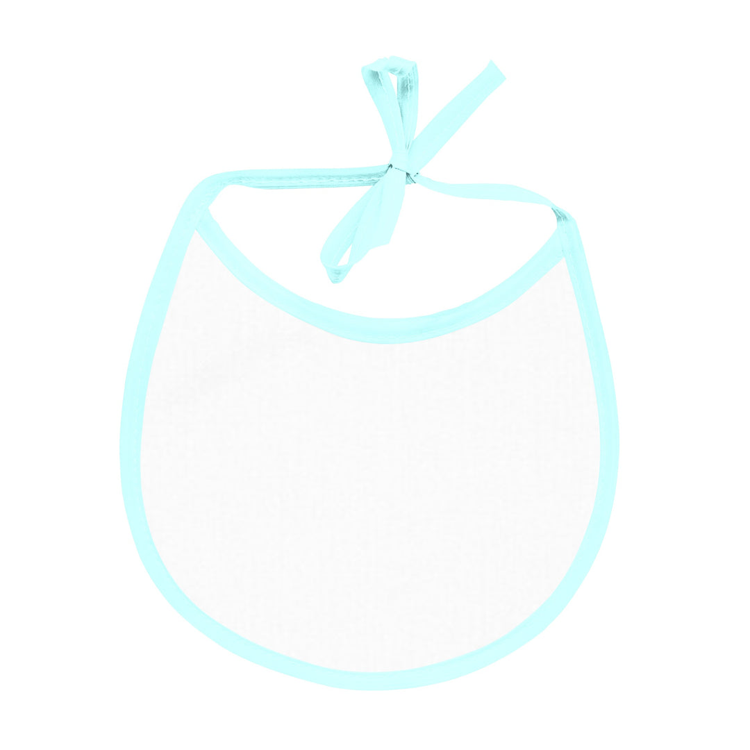 Organic Star Print - Round Baby Bibs