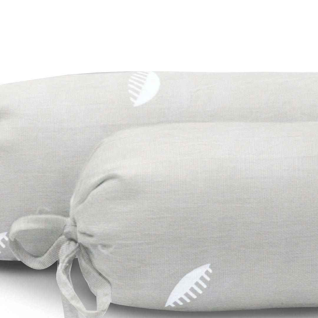 Organic Baby Bolster Cover Set - Comb